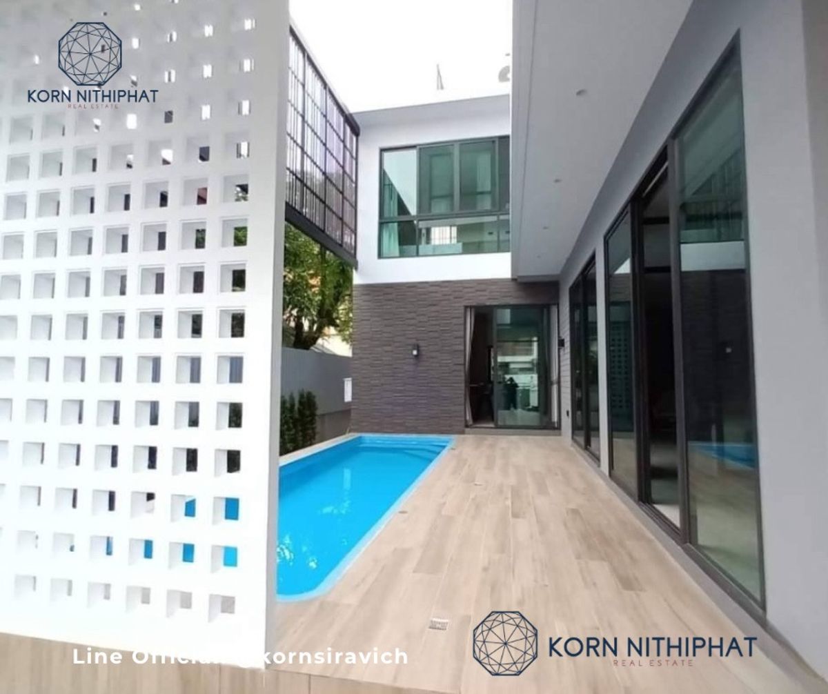 ให้เช่าอ่อนนุช อุดมสุข : For rent specious villa on Sukhumvit 71 (Pridi Bhanomyong) Bangkok , Near International School and District (Ekamai - Thonglor - Rama 9 - Expressway)