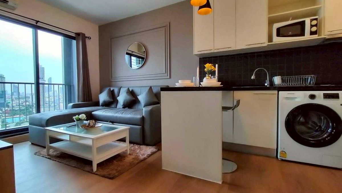 For RentCondoSathorn, Narathiwat : The renovated room is very beautiful, new, new, 1 bedroom, 1 bathroom, The Seed Mingle, Sathorn, Suan Plu.