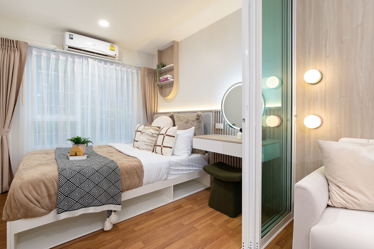 ขายคอนโดบางซื่อ วงศ์สว่าง เตาปูน : 🌈🌤️LP-513 ขายคอนโด#Regent home บางซ่อน เฟส 27 | ราคาเบาๆ ผ่อนเพียง 5,xxx* เอาไปเลยห้องสวยพร้อมอยู่ | ห้องกั้นสัดส่วน แต่งครบ ครัวปิด | ใกล้ MRT สายสีม่วง 0.4 กม