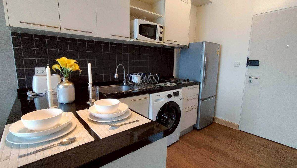 For RentCondoSathorn, Narathiwat : The renovated room is very beautiful, new, new, 1 bedroom, 1 bathroom, The Seed Mingle, Sathorn, Suan Plu.