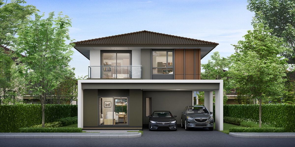 ขายบ้านบางนา แบริ่ง ลาซาล : ขายด่วน! บ้านเดี่ยว 2 ชั้น โครงการ บุราสิริ บางนา Burasiri Bangna วิวโค้งน้ำคลองสำโรง ใกล้ถนนบางนา-ตราด เข้าเมืองได้สะดวก เลขที่ 88/138 ซ.6 ต.บางปลา อ.บางพลี จ.สมุทรปราการ (ราคา 4,990,000 บาท )