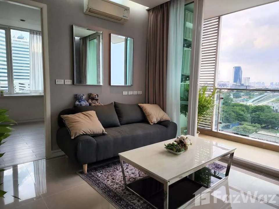 For RentCondoRama9, Petchburi, RCA : 2 Bed Corner Unit at TC Green Rama 9 U5642764