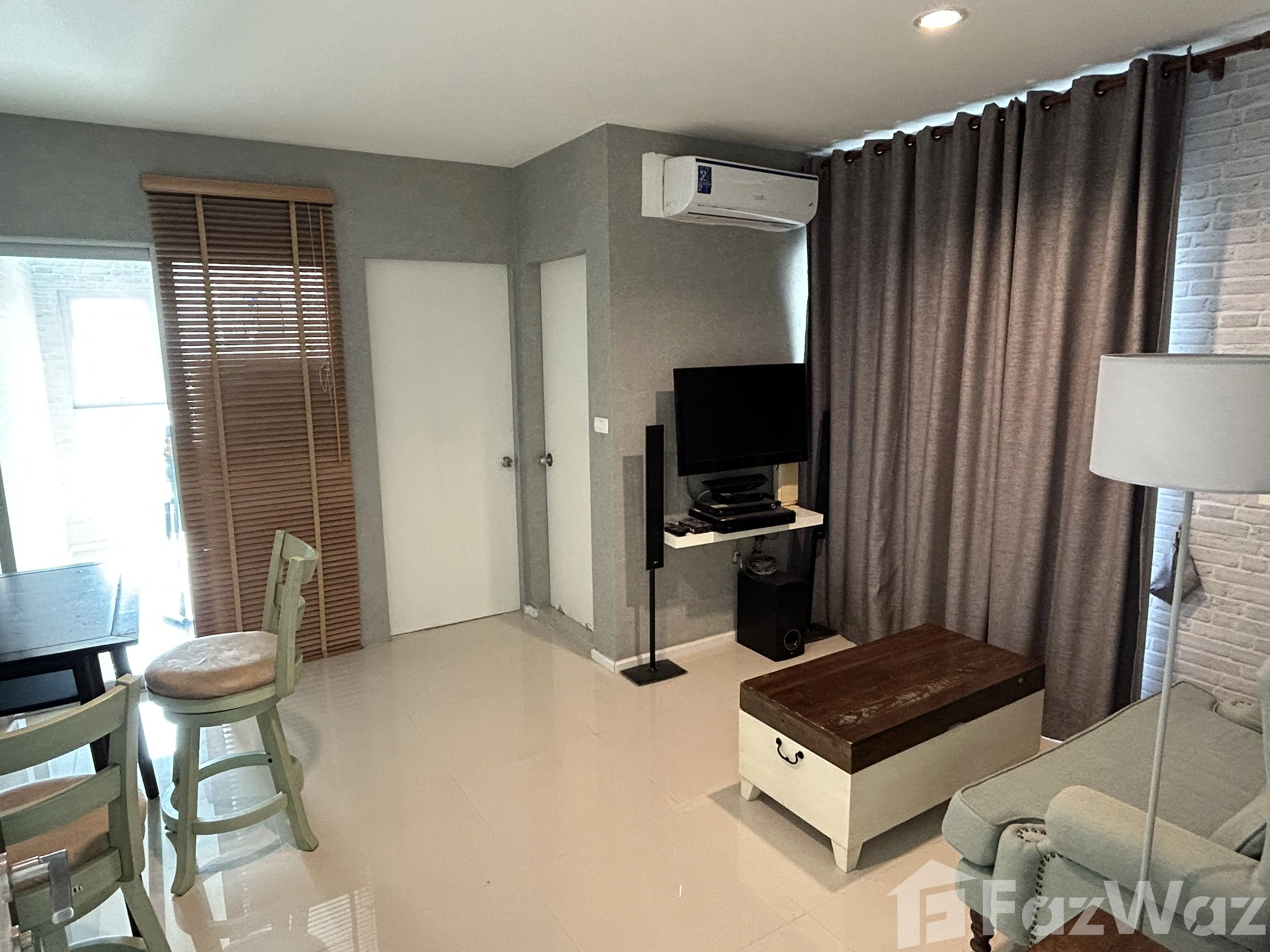ให้เช่าคอนโดอ่อนนุช อุดมสุข : ให้เช่าห้องใหญ่ หัวมุม Aspire Sukhumvit 48 ใกล้ BTS พระโขนง U5586836