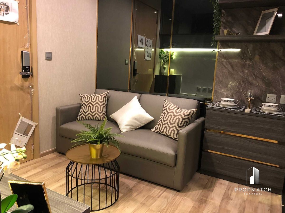 ให้เช่าคอนโดสะพานควาย จตุจักร : ✨Flash Deal ✨The Line Jatujak - Mochit( 1Bed 1Bath 26SQM.) แต่งครบพร้อมอยู่ !! เพียง 18,000 บาทต่อเดือน Tel.0981315848 @propmatch