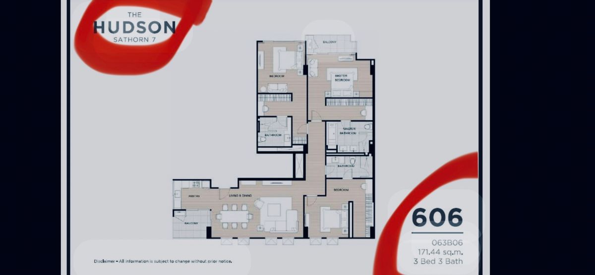 ขายคอนโดสาทร นราธิวาส : ขายคอนโด The Hudson ราคา 32,000,000 บาท [FLsr250701]