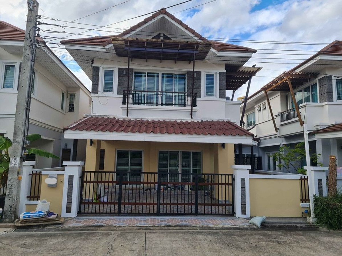 ให้เช่าบ้านบางซื่อ วงศ์สว่าง เตาปูน : บ้านเดี๋ยว 2ชั้น ซอยกรุงเทพ-นนท์3 จดบริษัทได้ 3ห้องนอน 3ห้องน้ำ  บ้านโล่งโปร่ง 