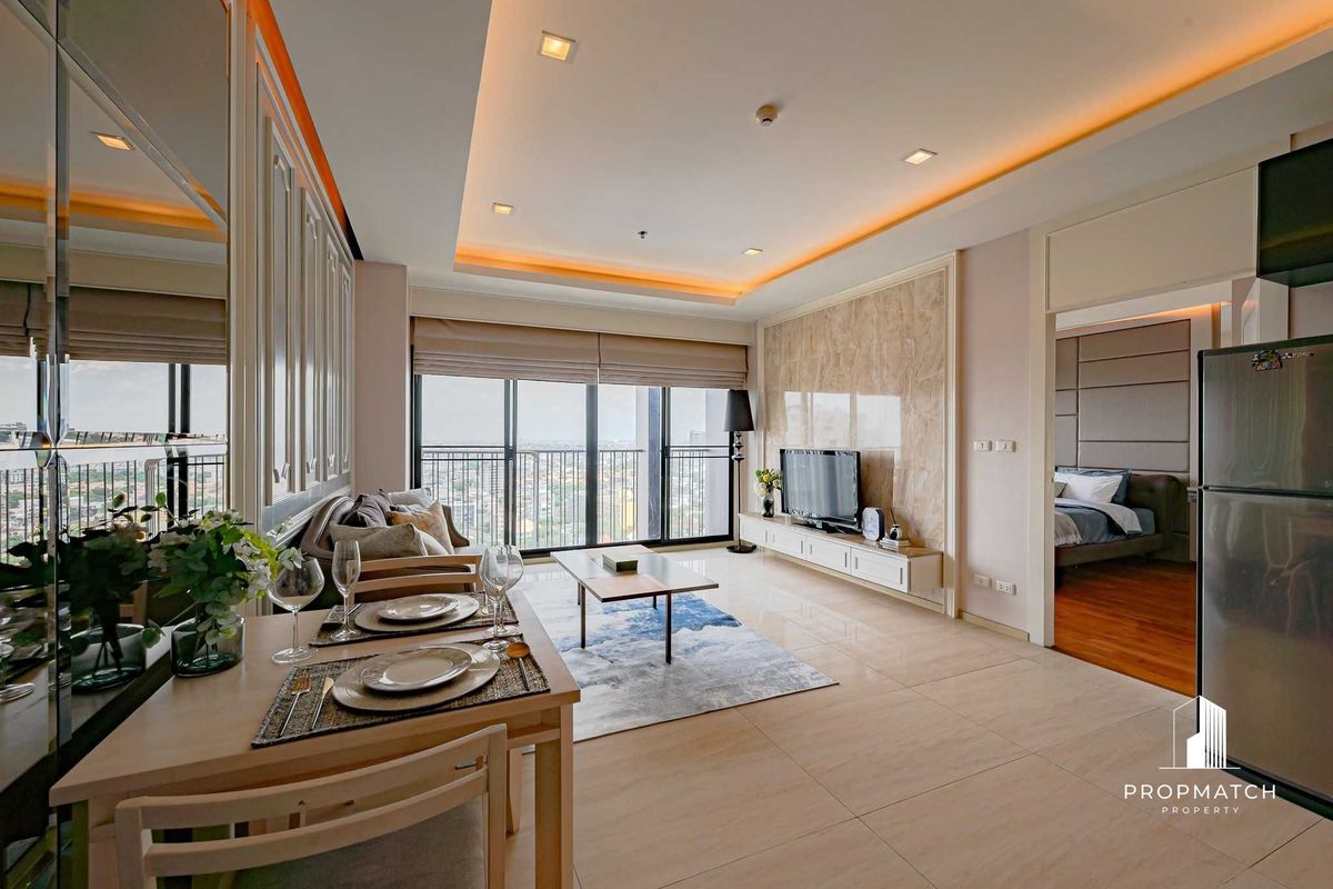 ให้เช่าคอนโดสุขุมวิท อโศก ทองหล่อ : ✨Flash Deal ✨Noble Reveal Ekkamai( 1Bed 1Bath 51SQM.) แต่งครบพร้อมอยู่ !! เพียง 36,000 บาทต่อเดือน Tel.0981315848 @propmatch