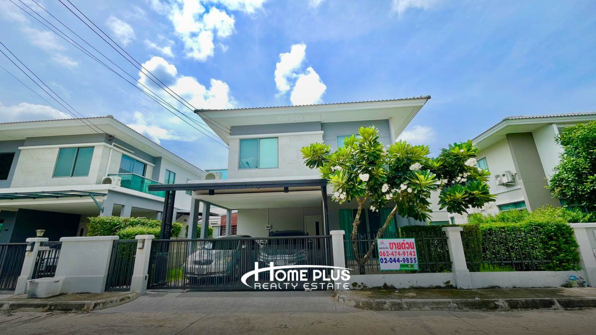 ขายบ้านปทุมธานี รังสิต ธรรมศาสตร์ : บ้านเดี่ยว 2 ชั้น หมู่บ้านเพอร์เฟค พาร์ค รังสิต-บางพูน (Perfect Place Rangsit-Bangpoon)
