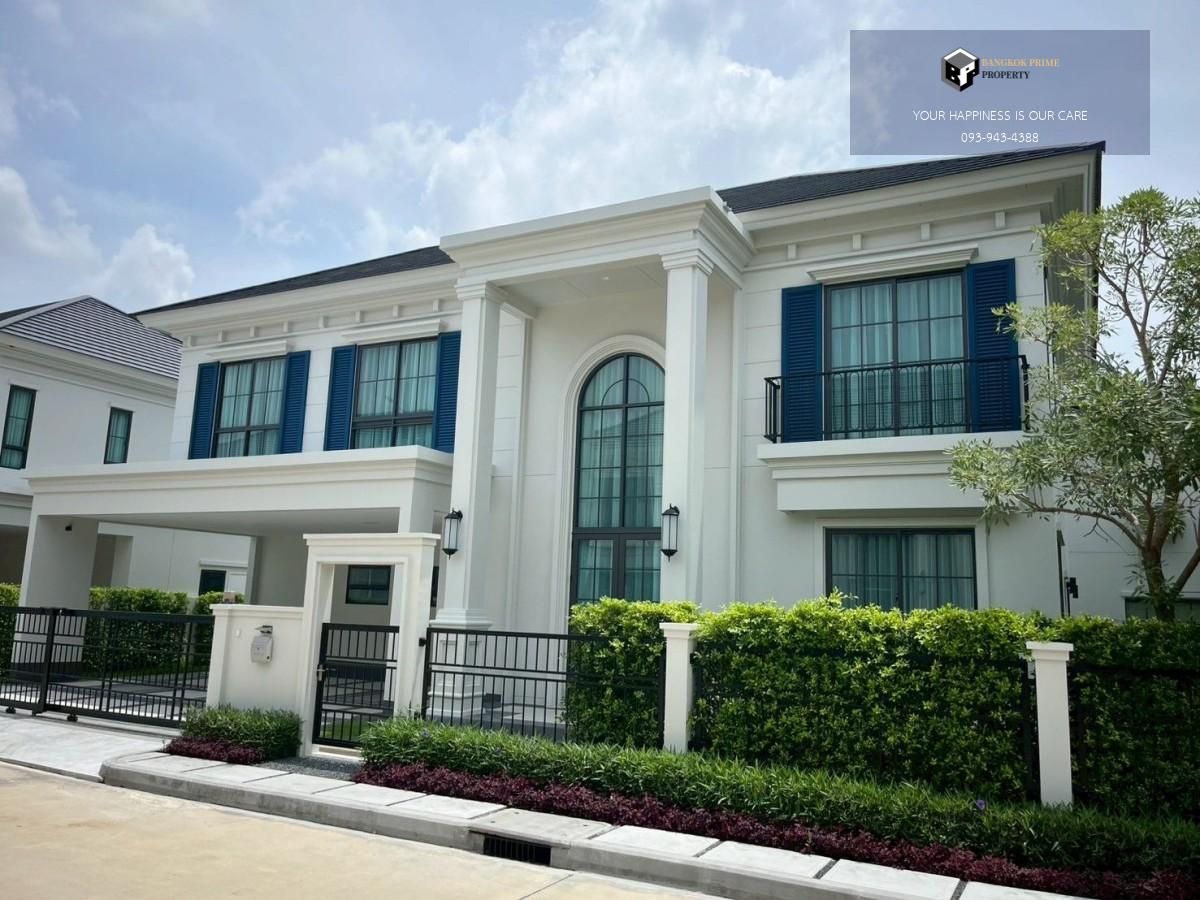 ให้เช่าบ้านบางนา แบริ่ง ลาซาล : Setthasiri Bangna KM.10 | บ้านใหม่ ใกล้คลับเฮ้าส์ ตกแต่งพร้อมอยู่ | #2025072411071