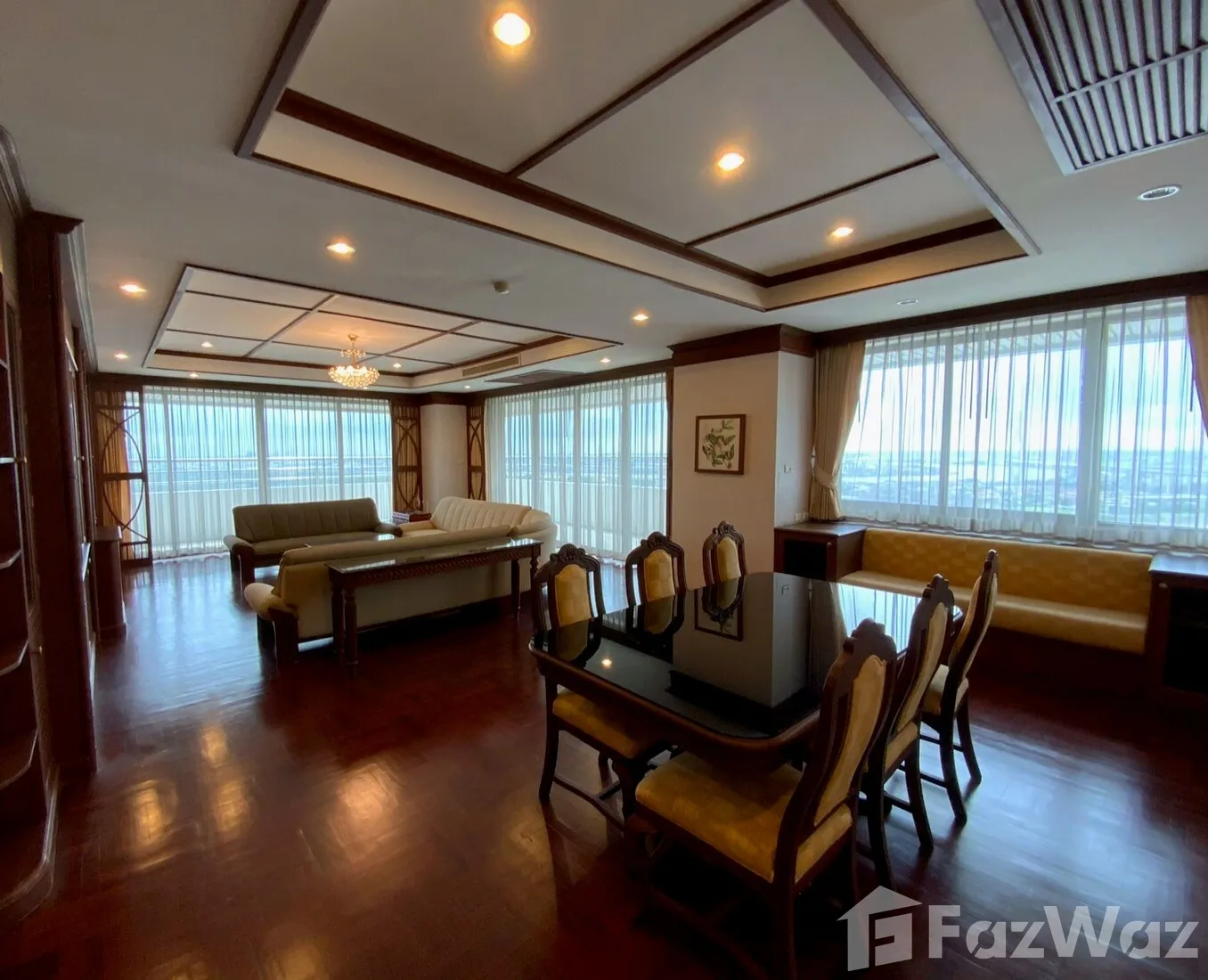 For RentCondoRama3 (Riverside),Satupadit : 3 Bedroom Condo for rent at PM Riverside U677198