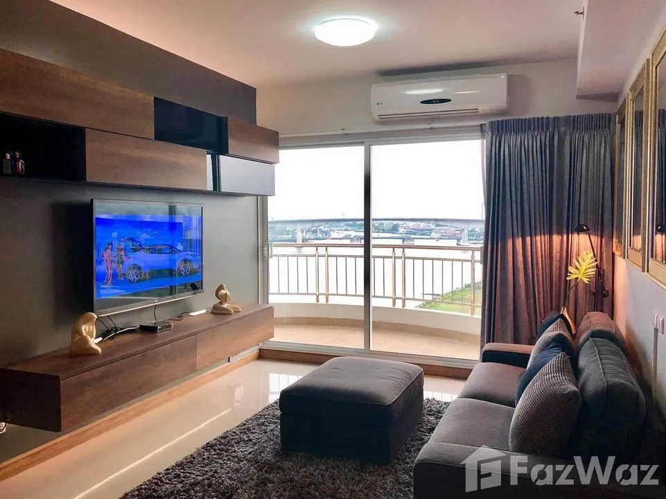 For RentCondoWongwianyai, Charoennakor : 2 Bedroom for rent at Supalai River Resort U1890021
