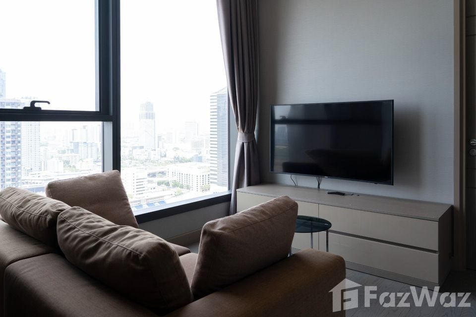 For RentCondoRama9, Petchburi, RCA : 1 Bedroom Condo for rent at The Esse at Singha Complex U1838320