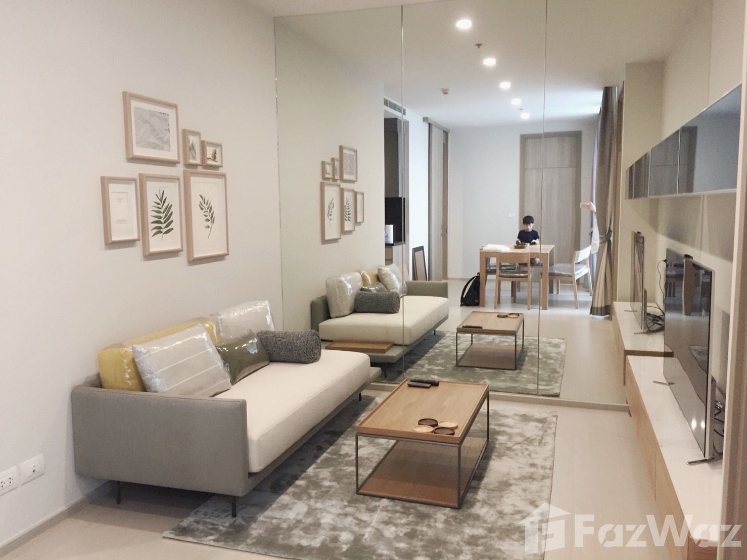ให้เช่าคอนโดวิทยุ ชิดลม หลังสวน : คอนโดให้เช่า 2 ห้องนอน ในโครงการ โนเบิล เพลินจิต U1877200