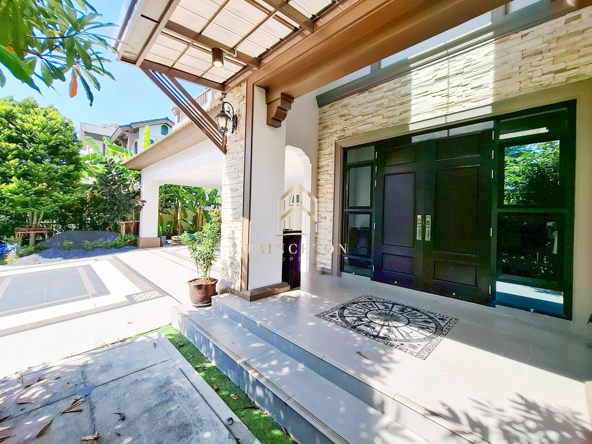 For RentHouseBangna, Bearing, Lasalle :  House for rent Nantawan Bangna Km. 7 near Mega Bangna 