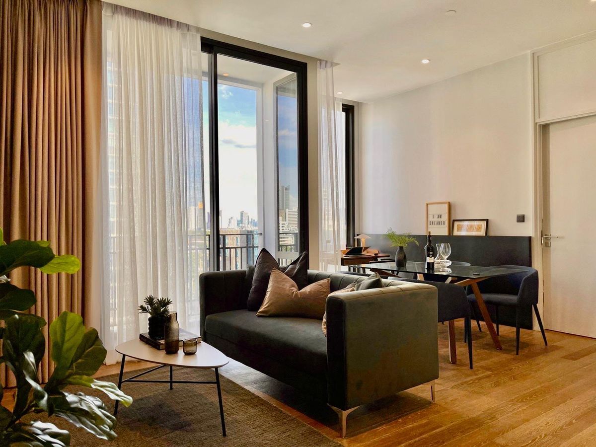 ให้เช่าคอนโดวิทยุ ชิดลม หลังสวน : Muniq Langsuan One Bedroom NEW
