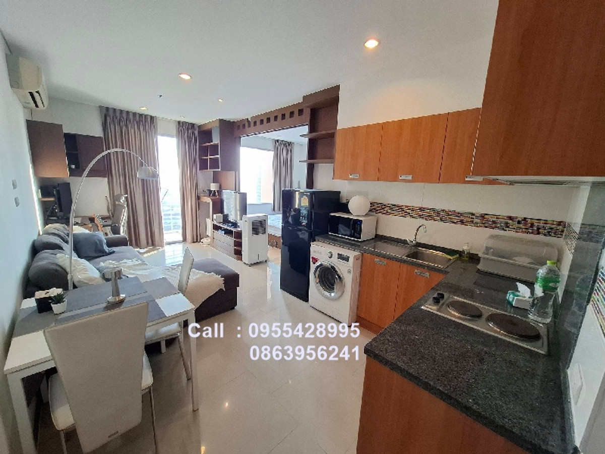ขายคอนโดวงเวียนใหญ่ เจริญนคร : Sell with Tenant, Villa Sathorn, Studio 1 bed, 42 sqm, High Floor, BTS Krung Thonburi, Near IconSiam, Sathorn, Silom 