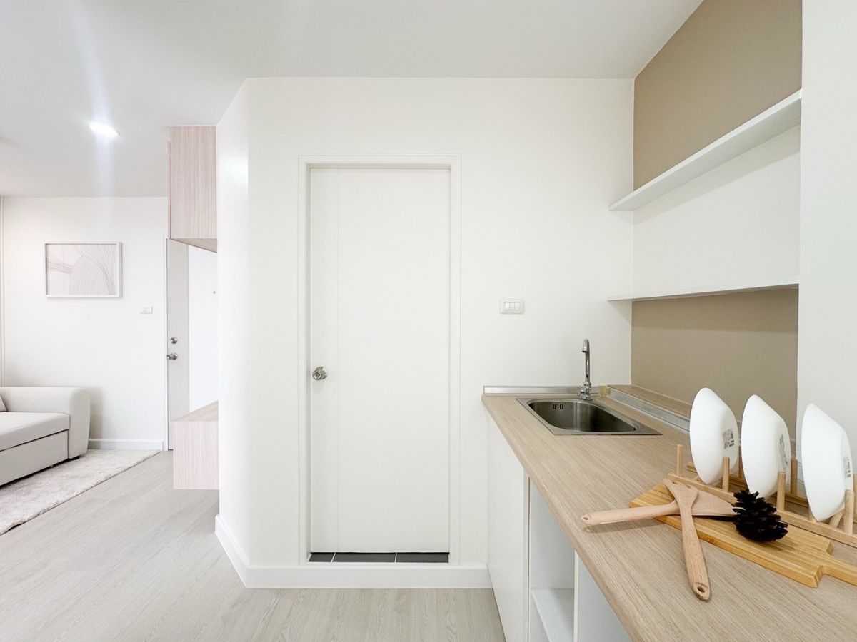 ขายคอนโดเกษตร นวมินทร์ ลาดปลาเค้า : 🤎ห้องแต่งสวย เฟอร์ครบ ฟรีโอน