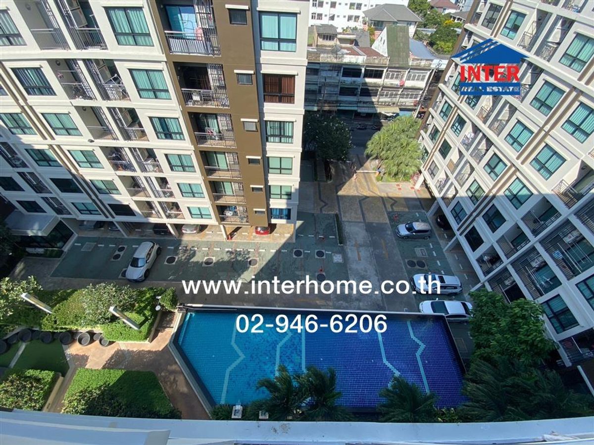 For RentCondoBangna, Bearing, Lasalle : Condominium 40.34 sq.m. Supalai City Resort, Sukhumvit Bearing Station 105 Soi Sukhumvit 105 Sukhumvit 105 Road La Sal-Bearing Road, Bang Na District, Bangkok