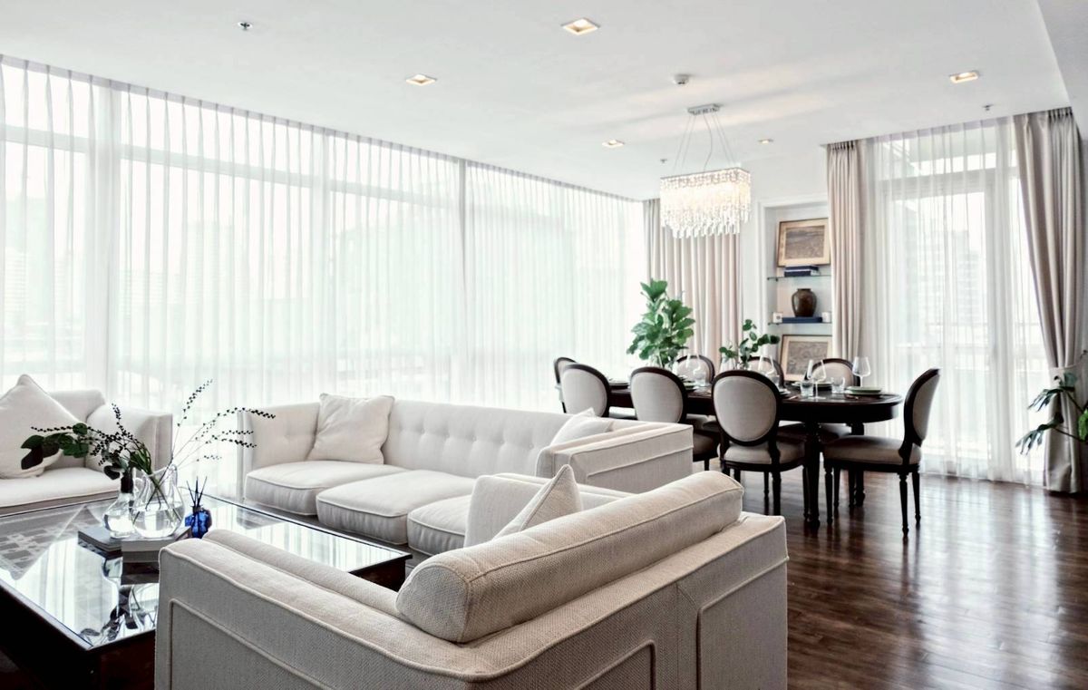 ให้เช่าคอนโดวิทยุ ชิดลม หลังสวน : ▲ Athenee Residence ▲ 215 sq.m. | 250K | 4 Bedrooms 4 Bathrooms | Fully Furnished | 086-9299929 Punny