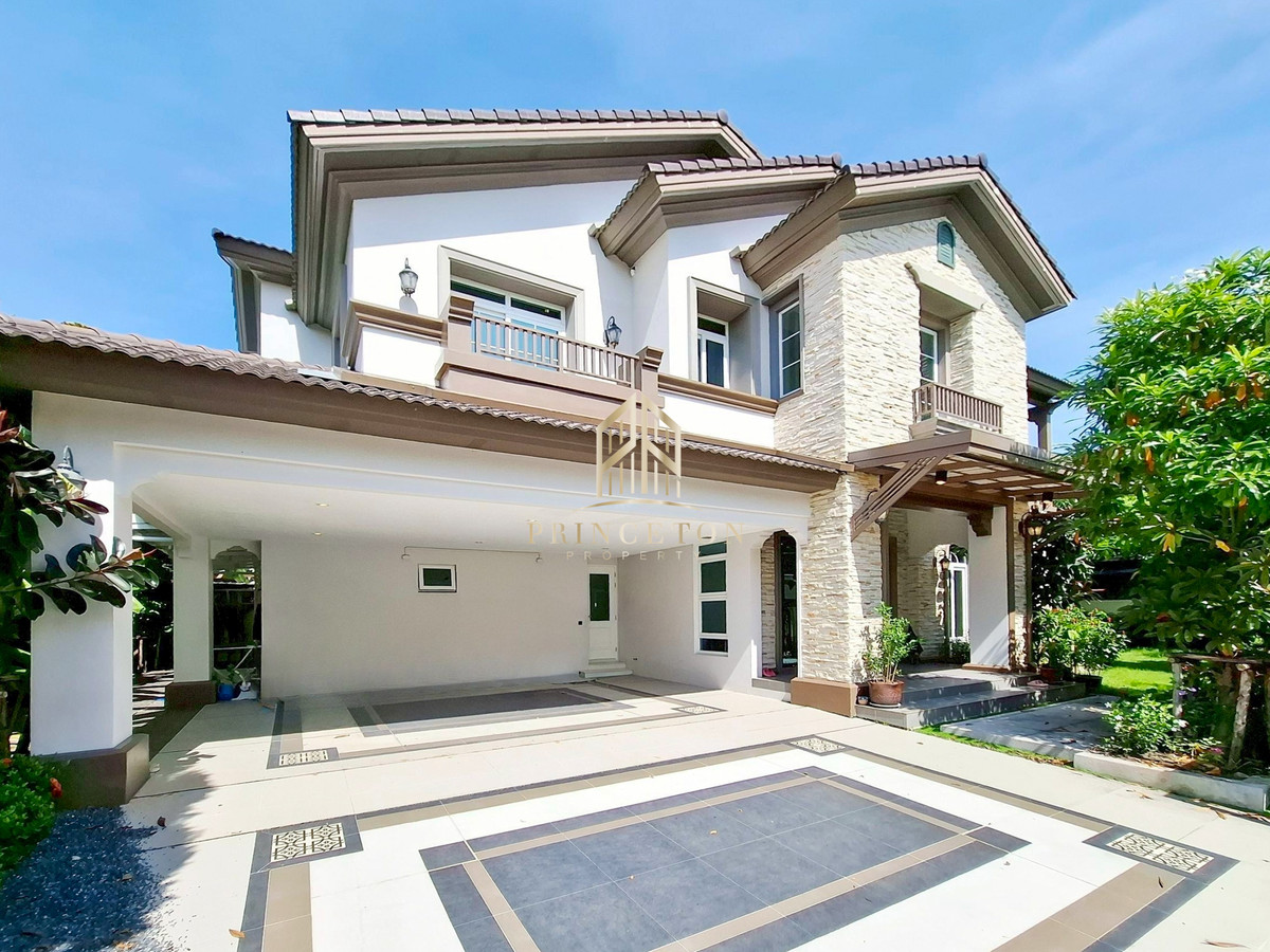 For RentHouseBangna, Bearing, Lasalle :  House for rent Nantawan Bangna Km. 7 near Mega Bangna 