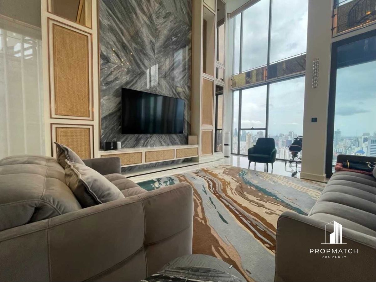 ขายคอนโดพระราม 9 เพชรบุรีตัดใหม่ RCA : ✨Flash Deal ✨THE ESSE at SINGHA COMPLEX ( 3Bed 4Bath 245SQM.) พร้อมอยู่ ! เพียง  99,000,000 บาท Tel.0981315848 @propmatch