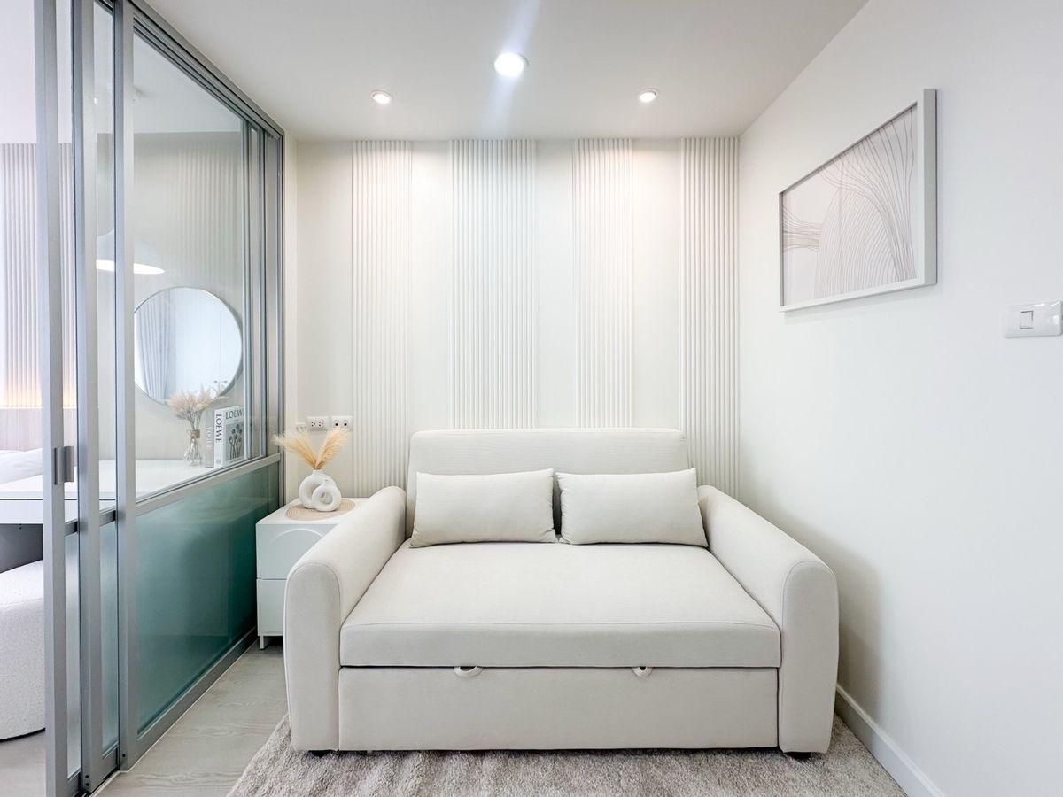 ขายคอนโดเกษตร นวมินทร์ ลาดปลาเค้า : 🤎ห้องแต่งสวย เฟอร์ครบ ฟรีโอน