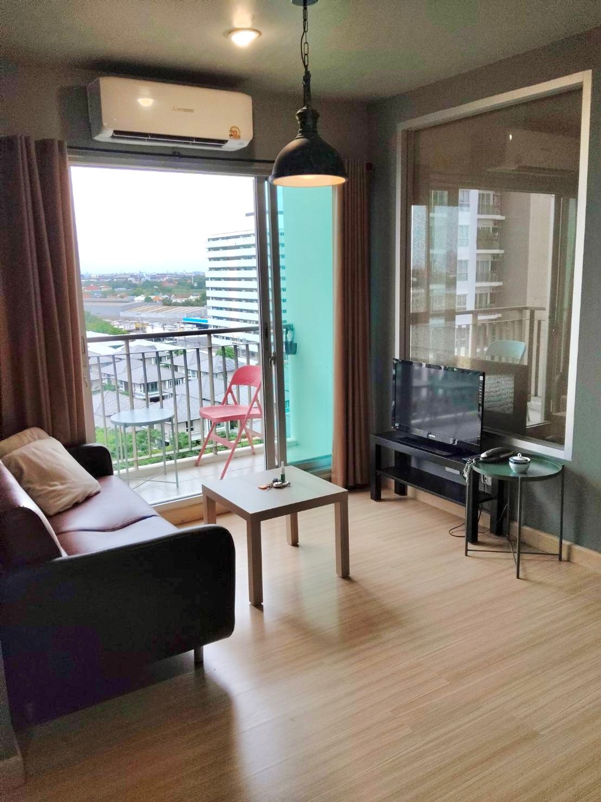 For RentCondoBangna, Bearing, Lasalle : For rent ✨ The Parkland Srinakarin Lakeside ✨ Fully furnished and equipped with electrical appliances, near MRT Sililasala