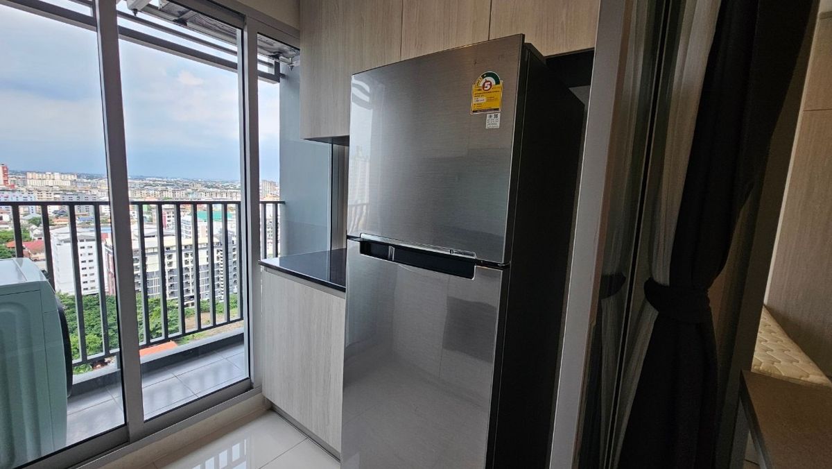 For RentCondoRamkhamhaeng, Hua Mak : For rent 📍 Niche Mono Ramkhamhaeng 📍 Fully furnished and equipped with electrical appliances, near The Mall