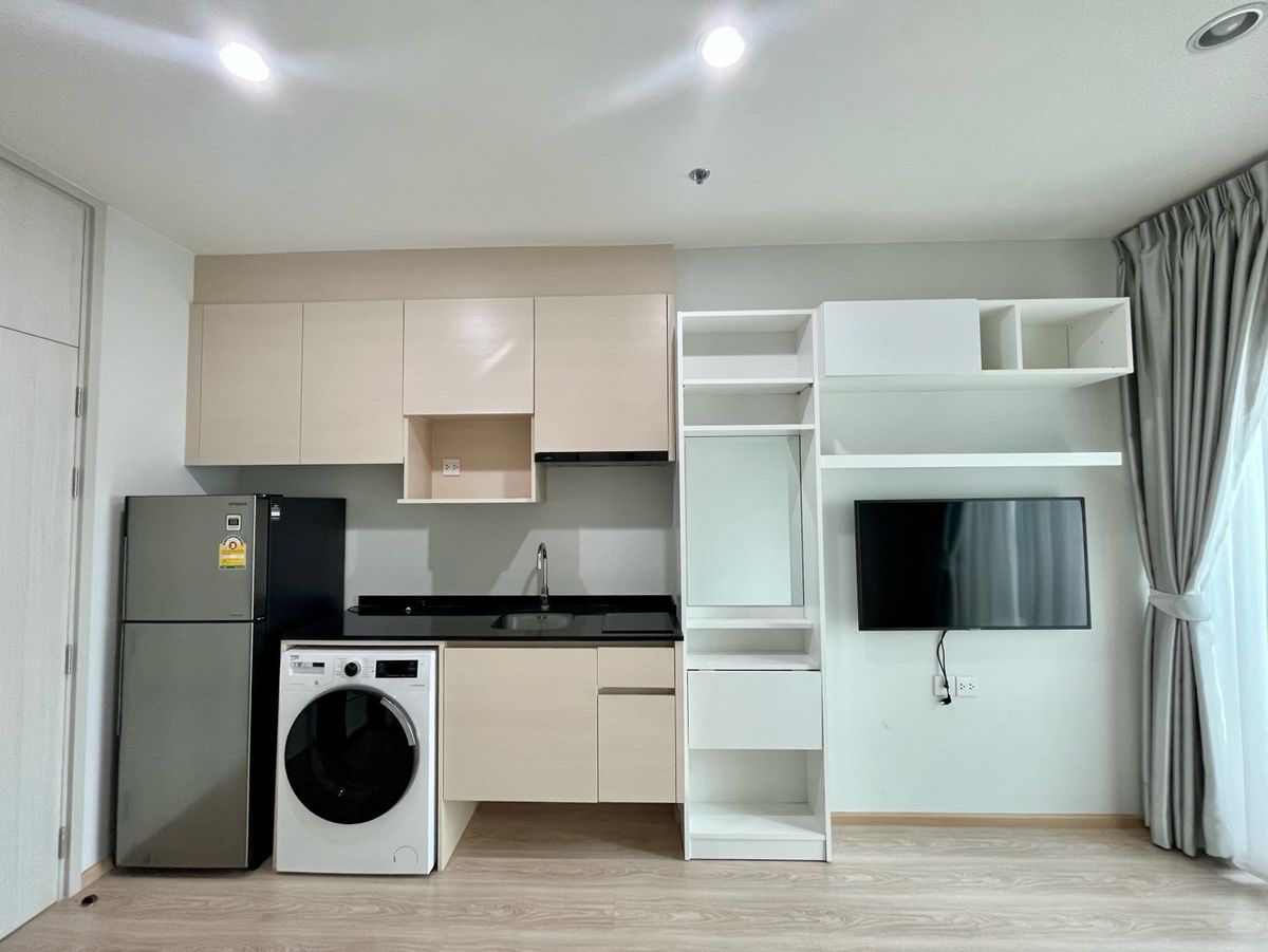 ให้เช่าคอนโดรัชดา ห้วยขวาง : For Rent ให้เช่า คอนโดติดรถไฟฟ้า พร้อมเข้าอยู่ 