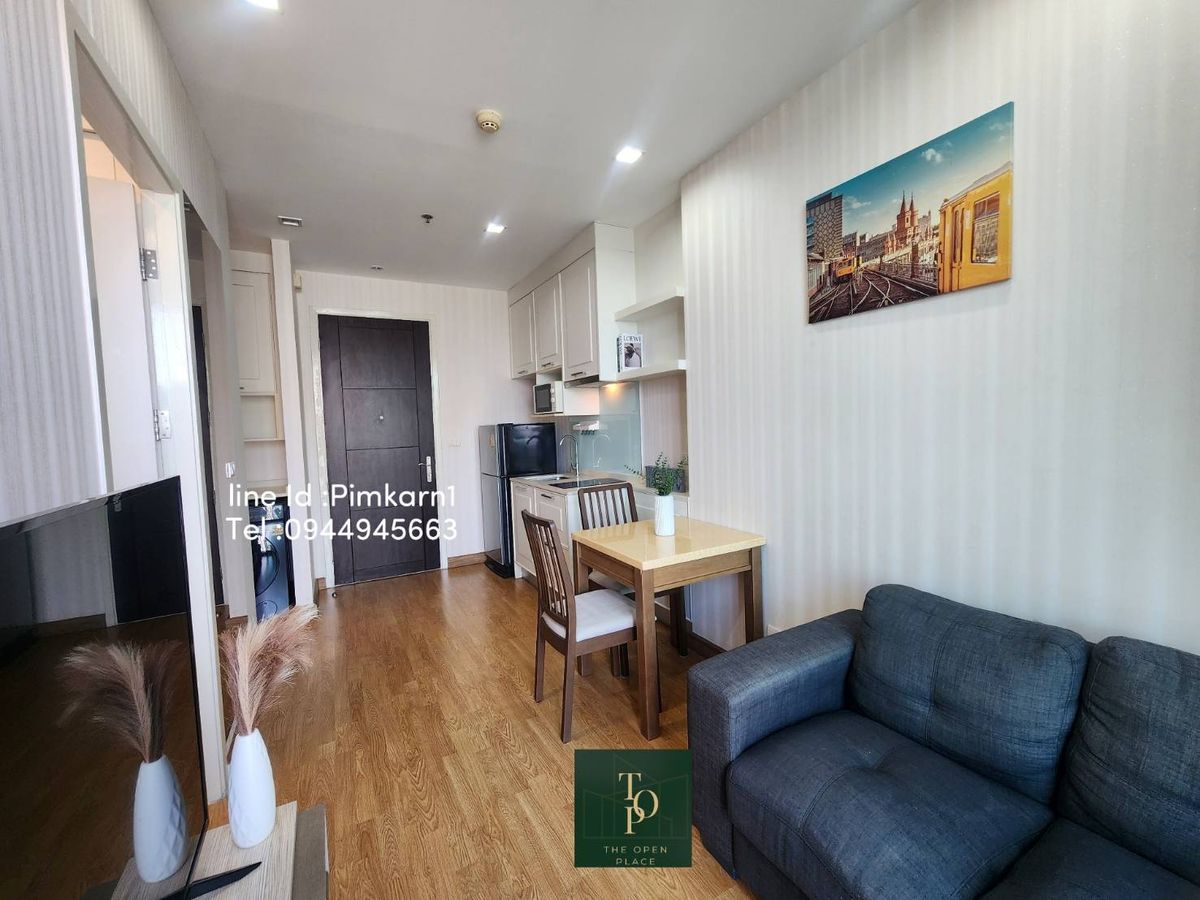 ให้เช่าคอนโดอ่อนนุช อุดมสุข : Q House Sukhumvit 79 <<1 Bedroom For Rent>>📍Location: Sukhumvit 79 (200m. to BTS On Nut) :Fully Furnished