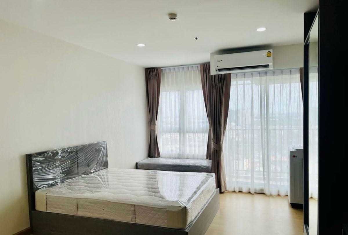 For RentCondoSamut Prakan,Samrong : Rent Supalai Werenda, Sukhumvit 117, beautiful, ready to be near Grandfather Chao Samingphrai Interested in Atline@841QLNR
