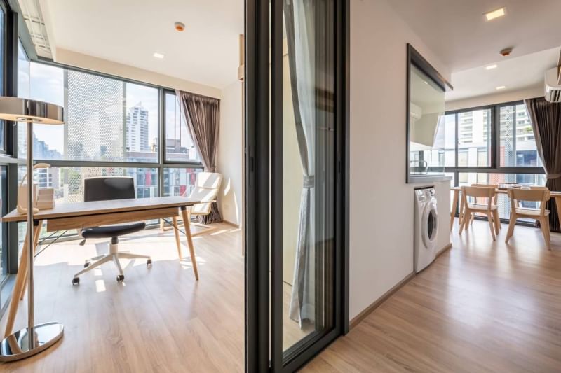 ขายคอนโดสุขุมวิท อโศก ทองหล่อ : 🔥ขายด่วน+🔥Taka HAUS 2 ห้องนอน 2 ห้องน้ำ ตกแต่งสวย พร้อมเข้าอยู่ ❗