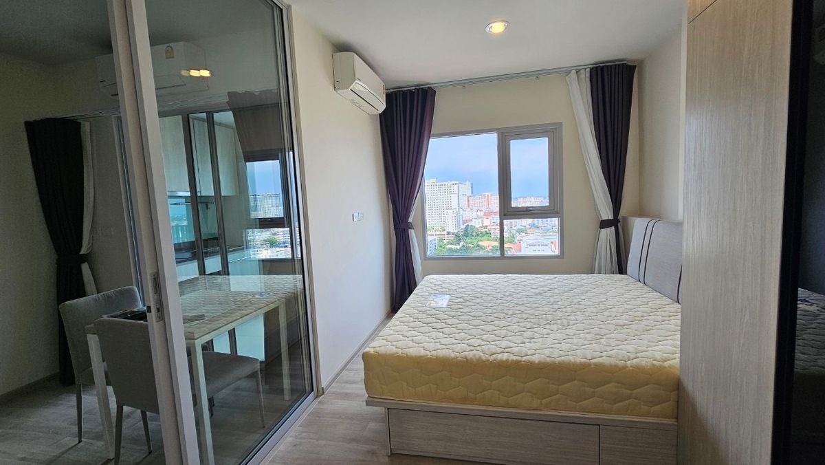 For RentCondoRamkhamhaeng, Hua Mak : For rent 📍 Niche Mono Ramkhamhaeng 📍 Fully furnished and equipped with electrical appliances, near The Mall