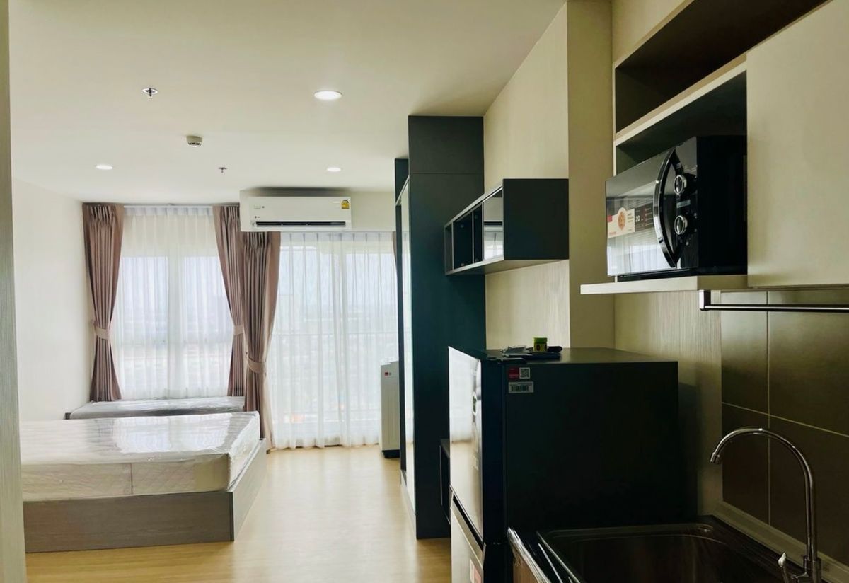 For RentCondoSamut Prakan,Samrong : Rent Supalai Werenda, Sukhumvit 117, beautiful, ready to be near Grandfather Chao Samingphrai Interested in Atline@841QLNR