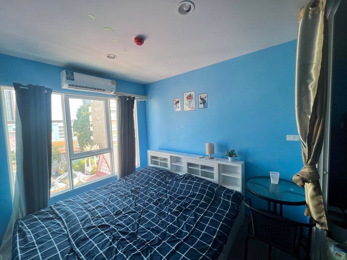 For RentCondoThaphra, Talat Phlu, Wutthakat : Rye Talat Phlu【𝐑𝐄𝐍𝐓】🔥 Good mood in every corner, decorate the room in a bright style, feel comfortable without having to decorate 🔥  Contact Line ID: @hacondo
