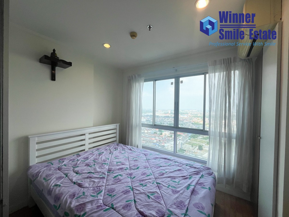 ขายคอนโดแจ้งวัฒนะ เมืองทอง : ขายคอนโด ลุมพินีวิลล์ แจ้งวัฒนะ-ปากเกร็ด วิวแม่น้ำ ใกล้รถไฟฟ้าสายสีชมพู สถานีแยกปากเกร็ด