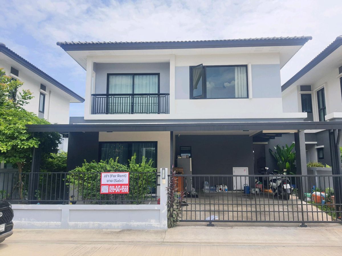 For RentHouseSamut Prakan,Samrong : Rent 🤗✨ 3 bedrooms, Britania Project, Bang Na-Suvarnabhumi Km. 26