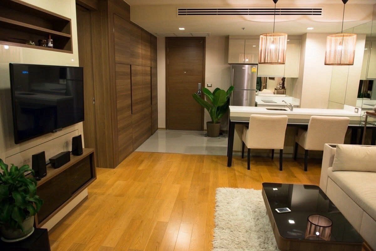 ให้เช่าคอนโดสาทร นราธิวาส : ให้เช่าคอนโด🔥The Address Sathorn🔥ชั้น 15🔥56ตรม🔥1Bed🔥 R257-1