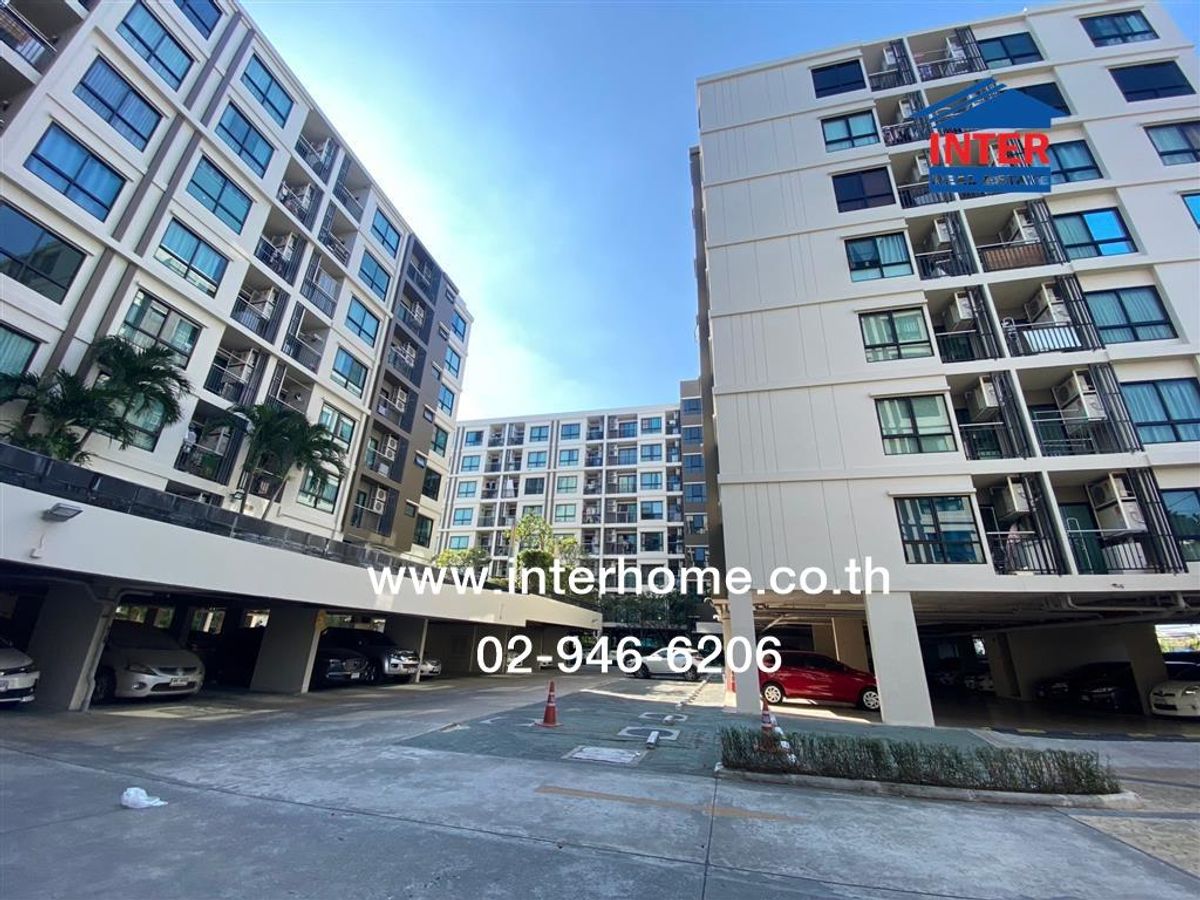 For RentCondoBangna, Bearing, Lasalle : Condominium 40.34 sq.m. Supalai City Resort, Sukhumvit Bearing Station 105 Soi Sukhumvit 105 Bearing-La Sal Road Sukhumvit 105 Road, Bang Na District, Bangkok