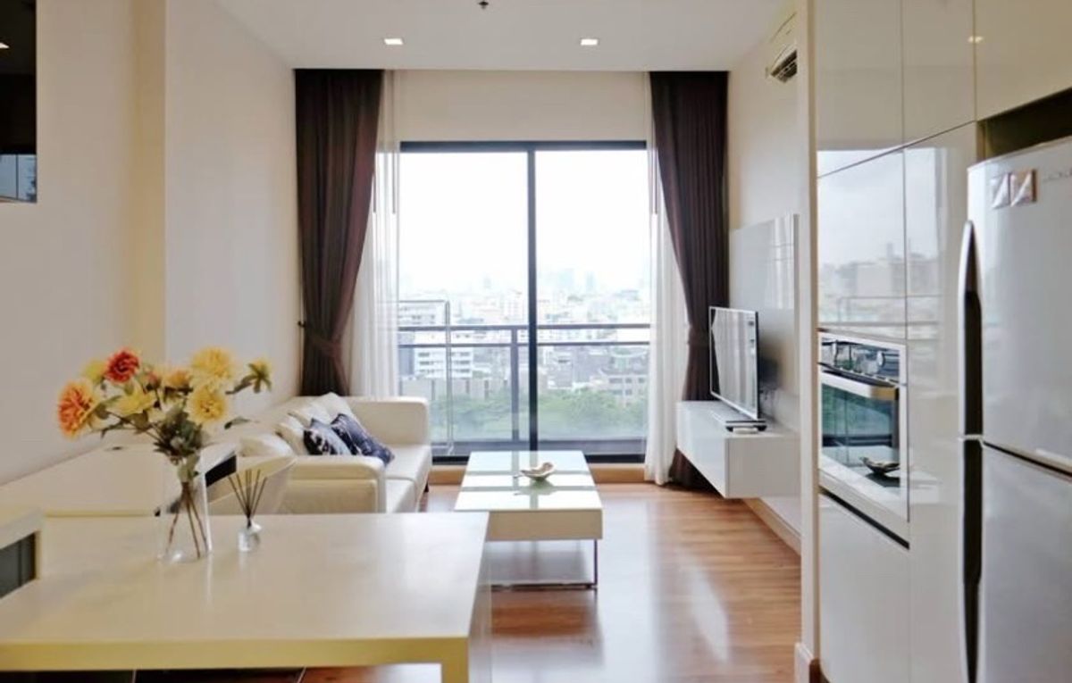 ให้เช่าคอนโดรัชดา ห้วยขวาง : ให้เช่าคอนโด🔥Ivy Ampio รัชดา🔥ชั้น 12🔥44ตรม🔥1Bed🔥 R257-2