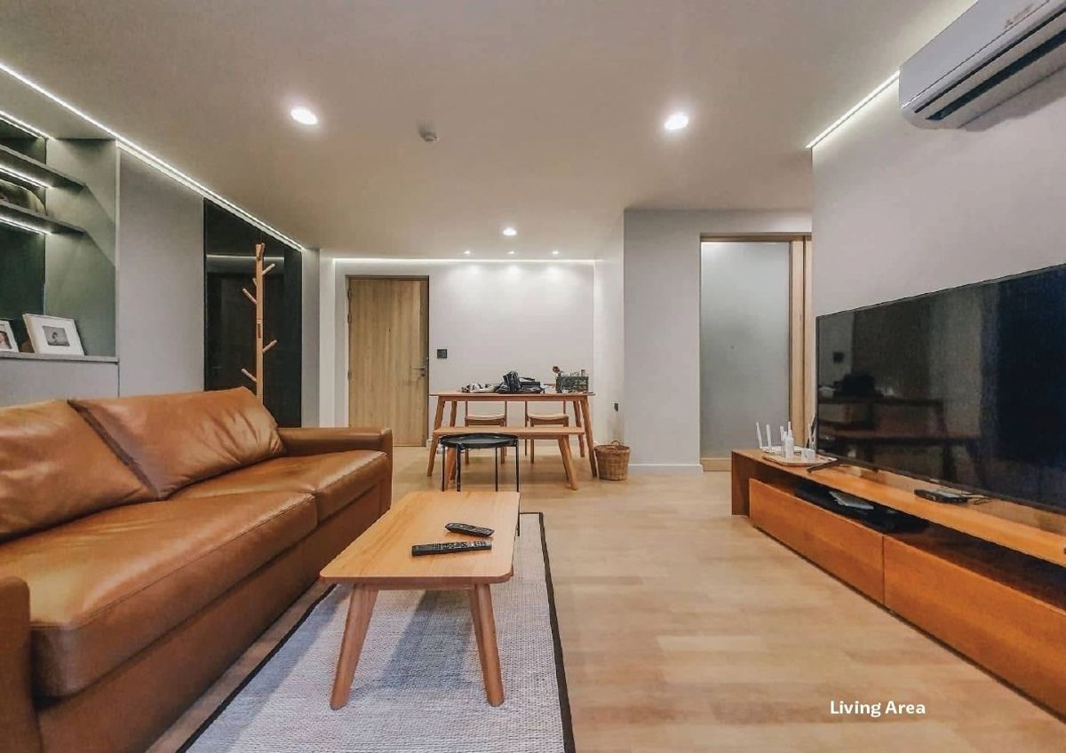 For SaleCondoSukhumvit, Asoke, Thonglor : Condo for sale in the heart of Thonglor, size 94 sq.m., 2 bedrooms, 2 bathrooms near BTS Thonglor