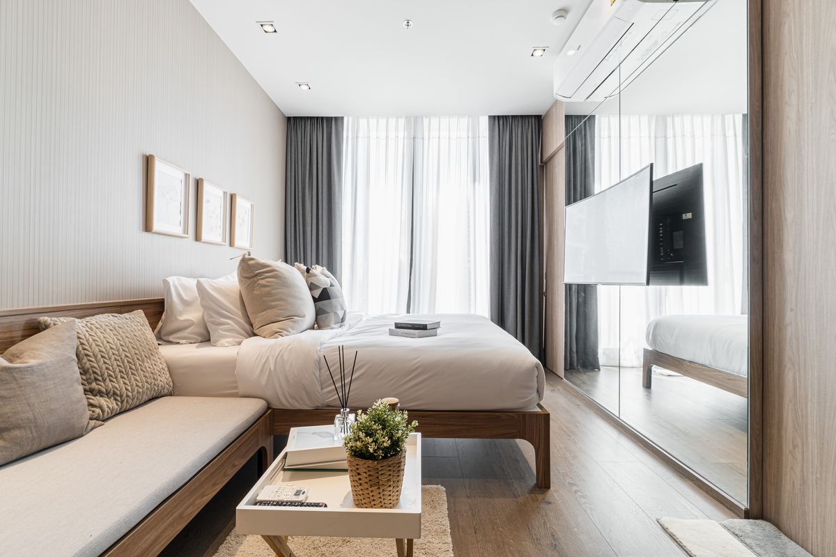 ให้เช่าคอนโดสุขุมวิท อโศก ทองหล่อ : RENT ให้เช่า Park 24 Phase 2 (พาร์ค 24 เฟส 2) | 1 ห้องนอน 29 ตร.ม. | ชั้น 25 แต่งครบ | ใกล้ BTS พร้อมพงษ์