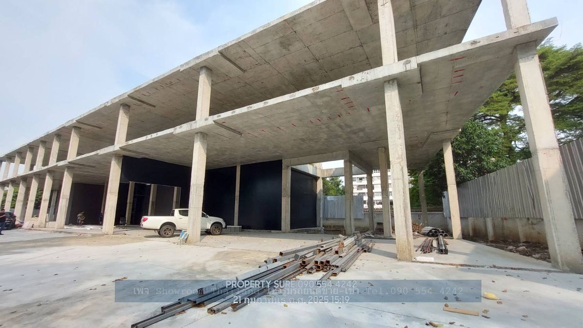 ให้เช่าโชว์รูมเลียบทางด่วนรามอินทรา : Showroom For rent : ให้เช่าโชว์รูมรถยนต์ ติดถนนเลียบทางด่วนเอกมัย-รามอินทรา