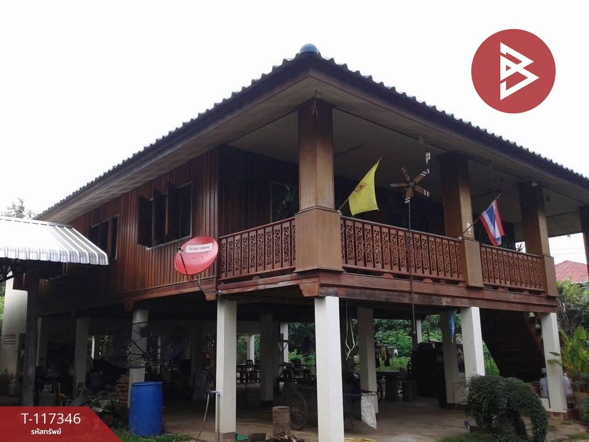 ขายบ้านเชียงราย : ขายบ้านเดี่ยวทรงไม้ เนื้อที่ 1 งาน 94 ตร.วา แม่สรวย เชียงราย