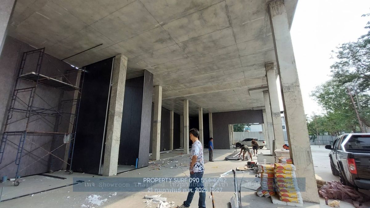 ให้เช่าโชว์รูมเลียบทางด่วนรามอินทรา : Showroom For rent : ให้เช่าโชว์รูมรถยนต์ ติดถนนเลียบทางด่วนเอกมัย-รามอินทรา