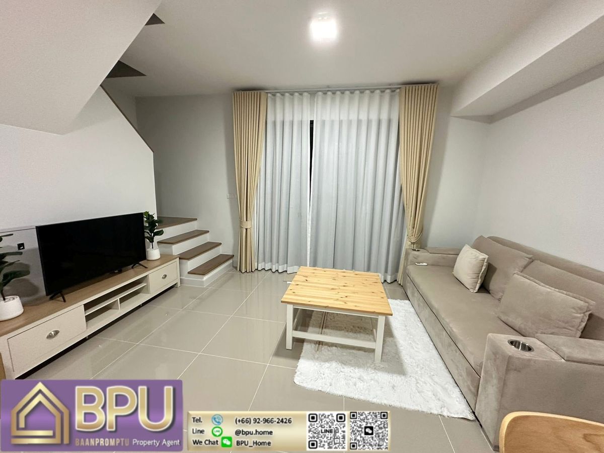 ให้เช่าทาวน์โฮมบางนา แบริ่ง ลาซาล : ** ให้เช่าทาวน์โฮม 3 ห้องนอน เลี้ยงสัตว์ได้ ** พลีโน่ สุขุมวิท - บางนา 2 ติดเมกะ บางนา
