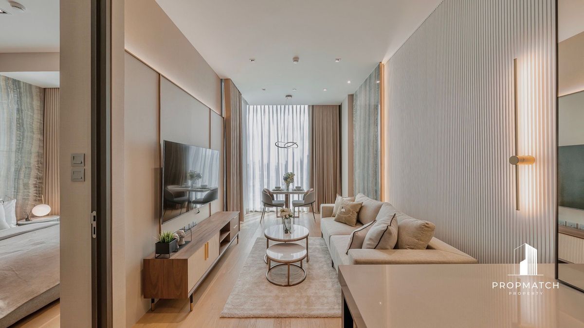 For SaleCondoWitthayu, Chidlom, Langsuan, Ploenchit : ✨Flash Deal ✨28 Chidlom (1Bed 1Bath 43.85SQM) Ready! Only 16,490,000 baht Tel.0981315848 @propmatch