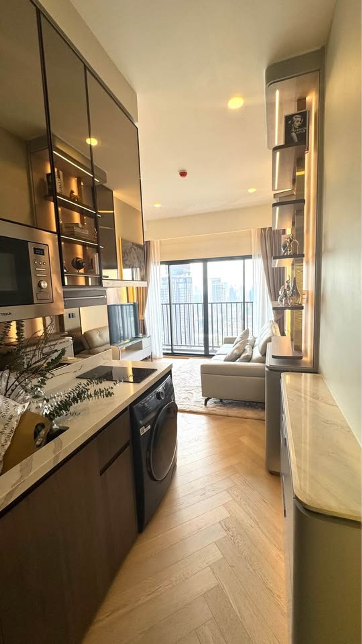ให้เช่าคอนโดสุขุมวิท อโศก ทองหล่อ : RENT ให้เช่า Park Origin Thonglor (พาร์ค ออริจิ้น ทองหล่อ) | 2 ห้องนอน 45 ตร.ม. | ชั้น 29 วิวสวย แต่งครบ | ใกล้ BTS ทองหล่อ เอกมัย