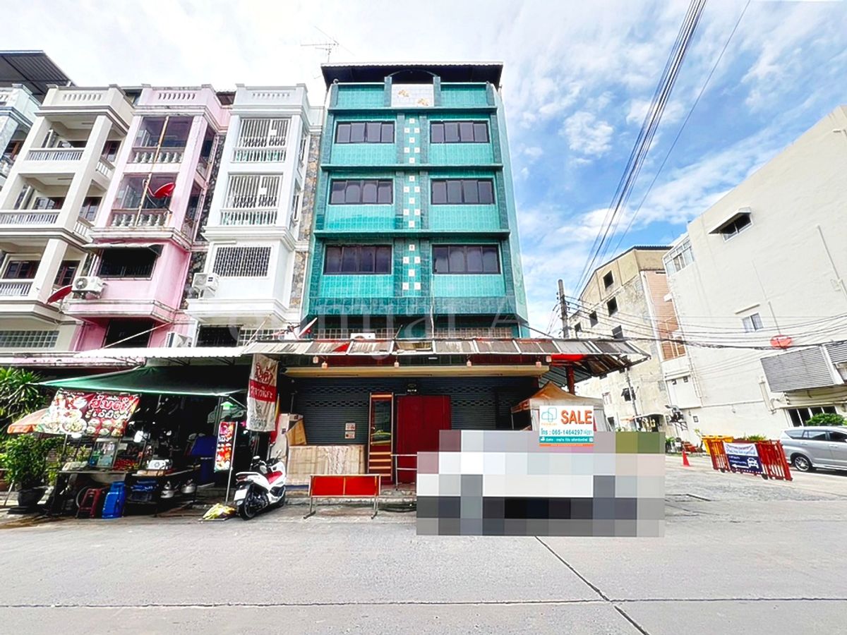 ขายอาคารพาณิชย์บางซื่อ วงศ์สว่าง เตาปูน : อาคารพาณิชย์ 4.5 ชั้น 2 คูหา ค้าขาย - พักอาศัย ถนนเตชะวนิช บางซื่อ กรุงเทพฯ ( หลังมุม )