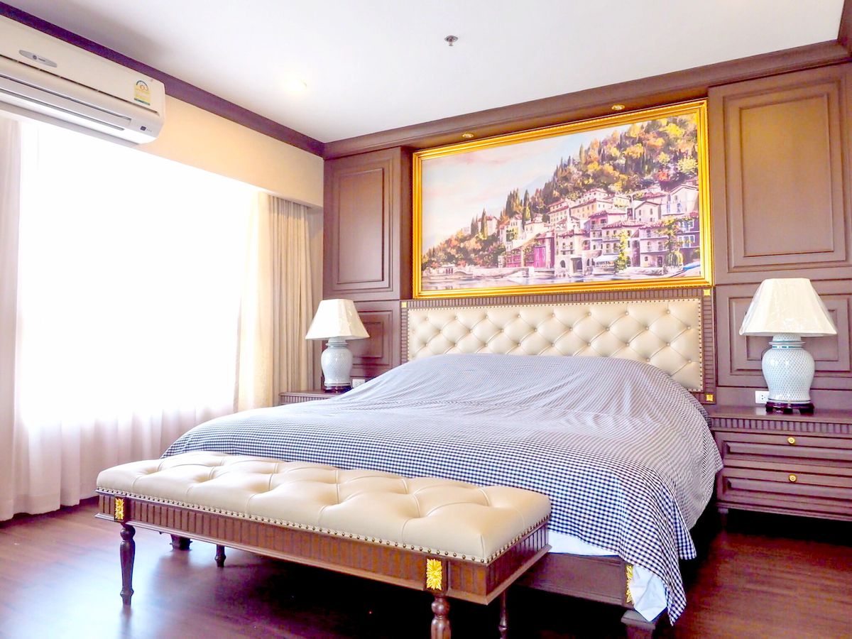 For RentCondoRama3 (Riverside),Satupadit : 0028😊 For Rent for rent 3 bedrooms 🚄 Near BTS Chong Nonsi 🏢 Supalai Prema Riva Rama 3 Supalai Prima Rama 3🔔 Area: 246.00 sq.m. 💲 Rent: 110,000 ฿ 📞O99-5919653,065-9423251✅Line: